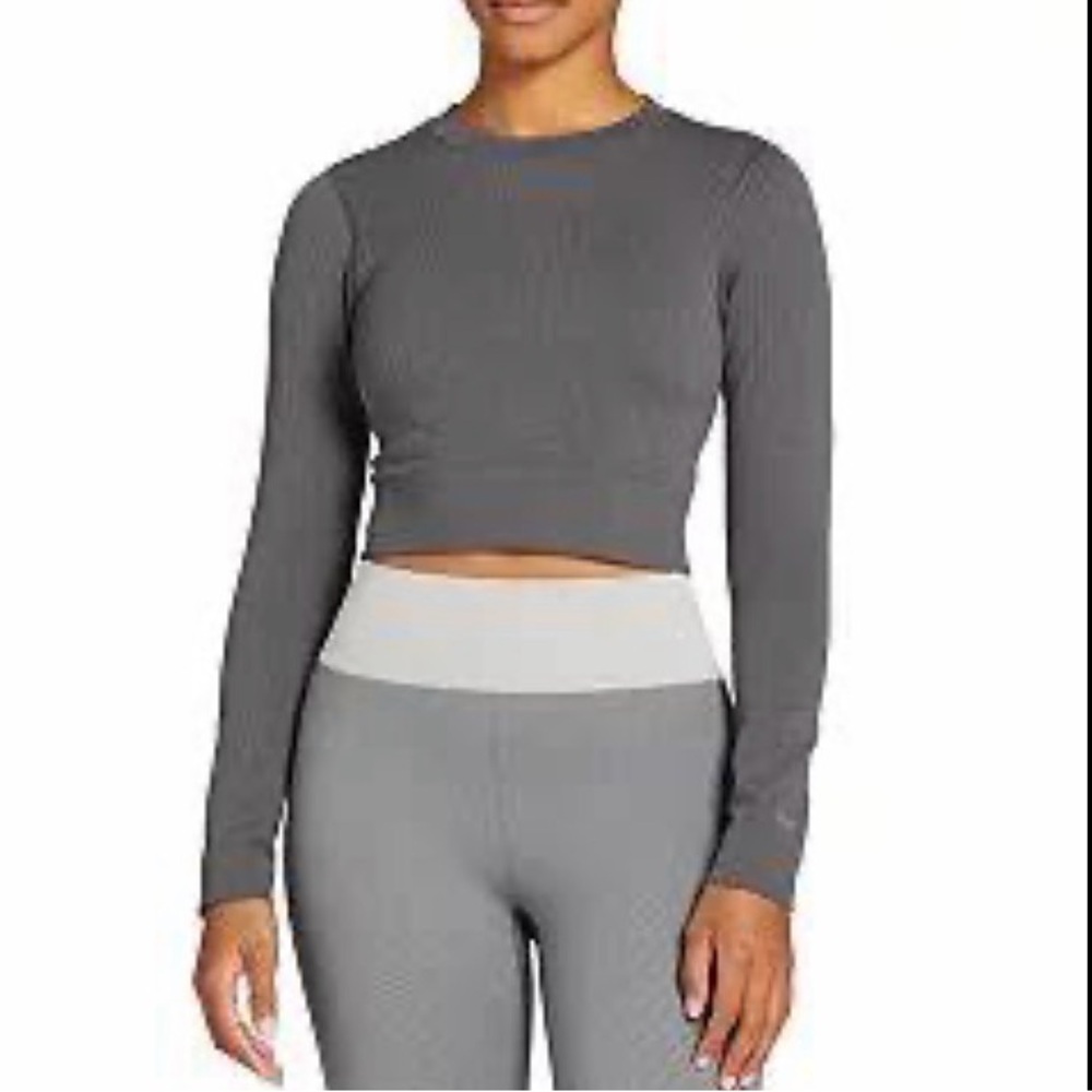 NWOT DSG Twitch and Allison Long sleeve Ribbed Crop Top